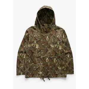 Service Works Organic Cotton Mens Large NWT Realtree Camo Smock Jacket Pullover